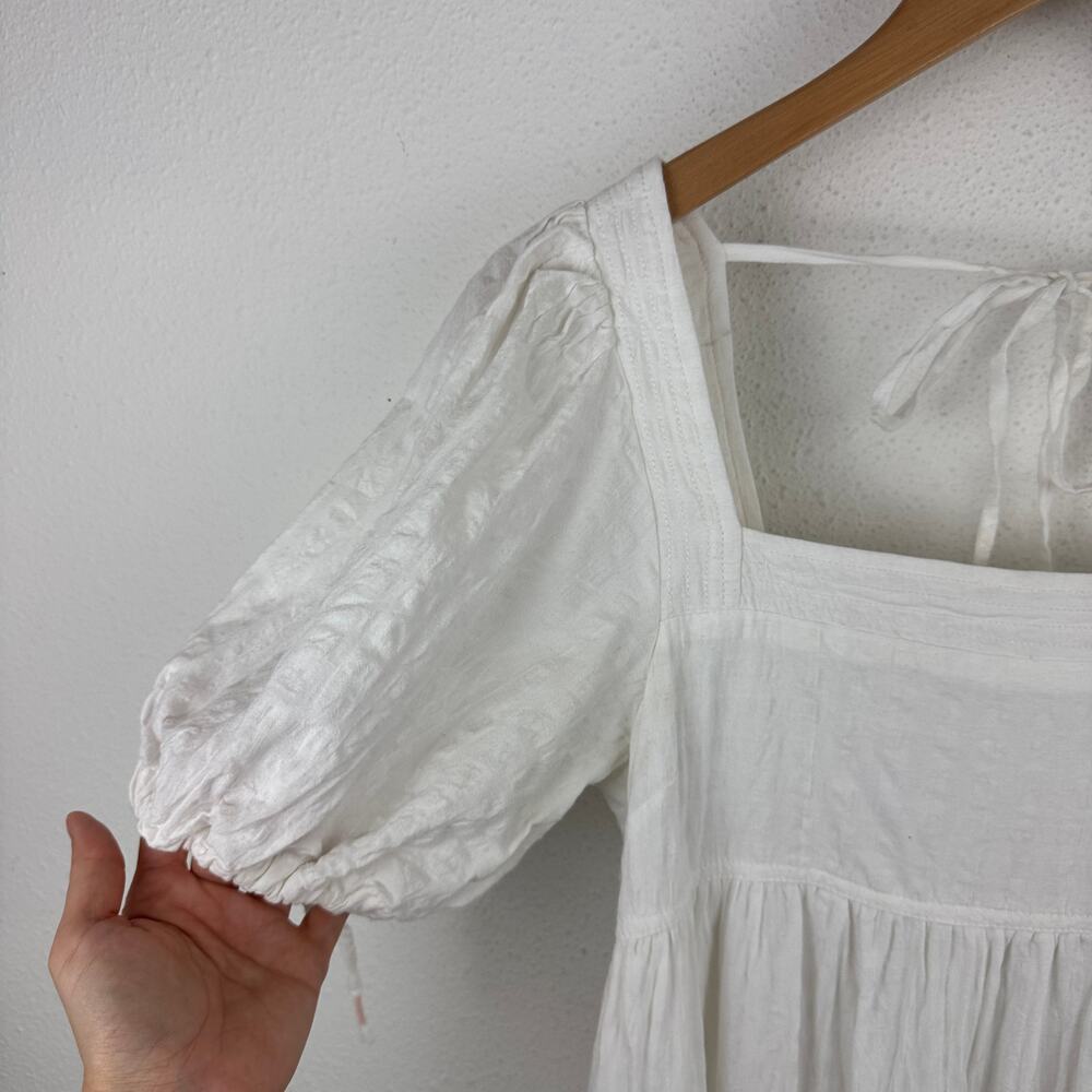 Anthropologie Pilcro Square Neck Babydoll Dress - image 4